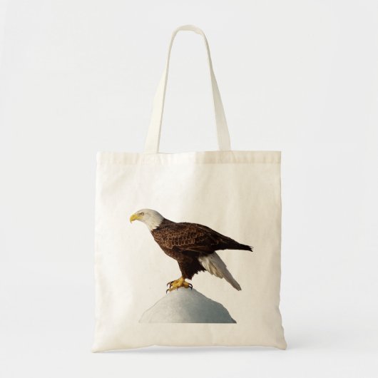 Amerikaanse Bald Eagle canvas tas (Voorkant)