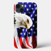 Amerikaanse Bald Eagle Case-Mate iPhone Case (Achterkant)