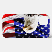 Amerikaanse Bald Eagle Case-Mate iPhone Case (Achterkant (horizontaal))
