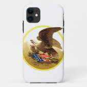 -Amerikaanse Bald Eagle Case-Mate iPhone Case (Achterkant)