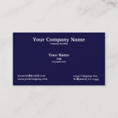 Amerikaanse Bald Eagle en Visitekaartjes met vlag (Achterkant)