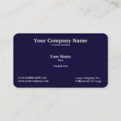 Amerikaanse Bald Eagle en Visitekaartjes met vlag (Achterkant)