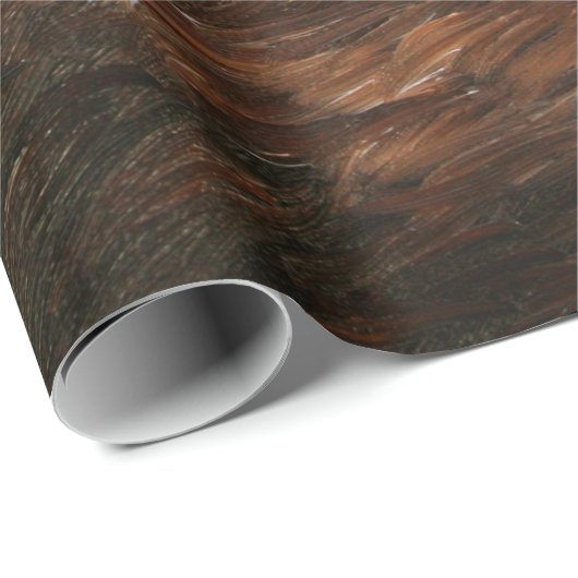 Amerikaanse Bald Eagle en vlag Cadeaupapier (Rol Hoek)