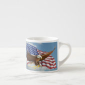 Amerikaanse Bald Eagle Espresso Kop (Rechts)
