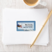 Amerikaanse Bald Eagle Etiket (Insitu)