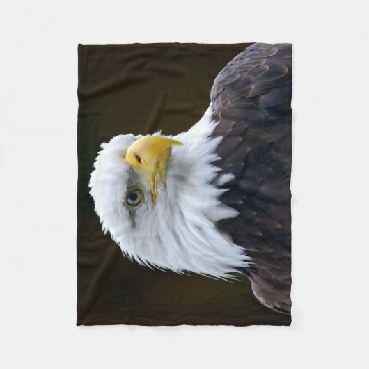 Amerikaanse Bald Eagle Fleece Deken (Voorkant)