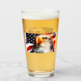Amerikaanse Bald Eagle Glas