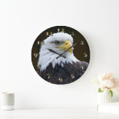 Amerikaanse Bald Eagle Grote Klok (Huis)