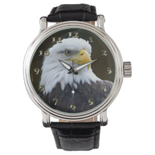Amerikaanse Bald Eagle Horloge