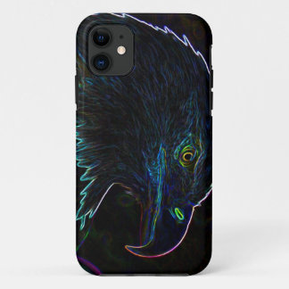 Amerikaanse Bald Eagle in Ggloed Edges Case-Mate iPhone Case