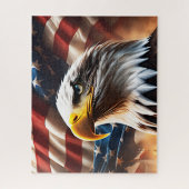Amerikaanse Bald Eagle Legpuzzel (Verticaal)