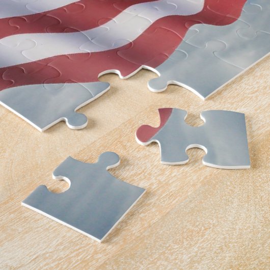 Amerikaanse Bald Eagle Legpuzzel (Zijkant)