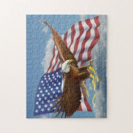 Amerikaanse Bald Eagle Legpuzzel