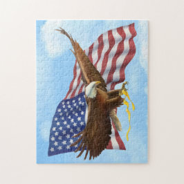 Amerikaanse Bald Eagle Legpuzzel