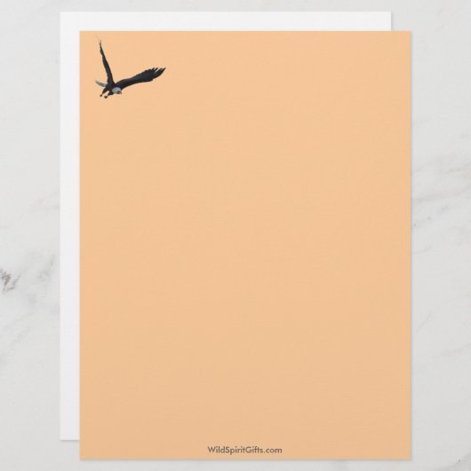 AMERIKAANSE BALD EAGLE Letterhead Design Briefhoofd Sjabloon (Voorkant / Achterkant)