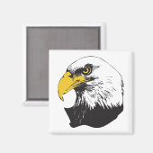 Amerikaanse Bald Eagle Magneet (Voorkant / Achterkant)