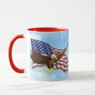 Amerikaanse Bald Eagle Mok
