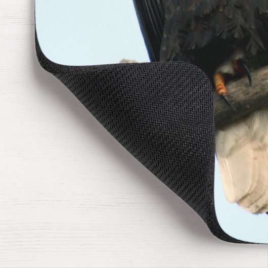 Amerikaanse Bald Eagle Mousepad Muismat (Hoek)