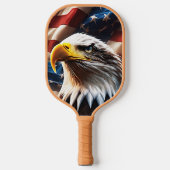 Amerikaanse Bald Eagle Pickleball Paddle (Voorkant)