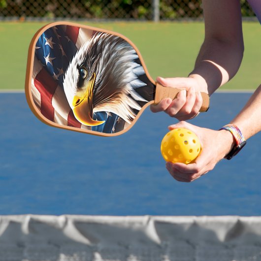 Amerikaanse Bald Eagle Pickleball Paddle (Insitu)