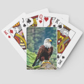 Amerikaanse Bald Eagle Pokerkaarten (Achterkant)