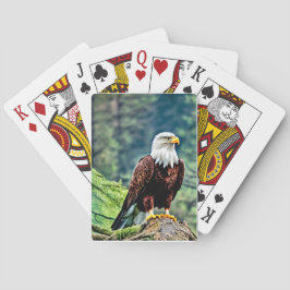 Amerikaanse Bald Eagle Pokerkaarten