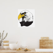 Amerikaanse Bald Eagle Poster (Keuken)