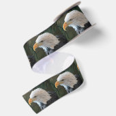 Amerikaanse Bald Eagle Satijnen Lint (Achterkant)