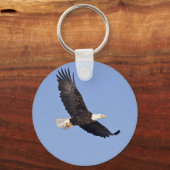 Amerikaanse Bald Eagle Sleutelhanger (Voorkant)