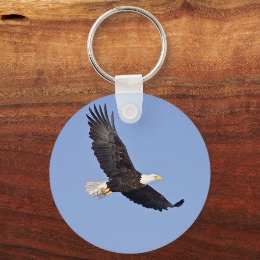 Amerikaanse Bald Eagle Sleutelhanger (Voorkant)