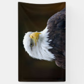 Amerikaanse Bald Eagle Spandoek (Verticaal)