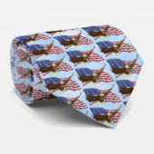 Amerikaanse Bald Eagle Stropdas (Opgerold)