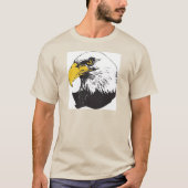 Amerikaanse Bald Eagle T-shirt (Voorkant)