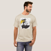 Amerikaanse Bald Eagle T-shirt (Voorkant volledig)