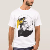 Amerikaanse Bald Eagle T-shirt (Voorkant)