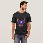 Amerikaanse Bald Eagle T-shirt (Voorkant volledig)