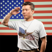 Amerikaanse Bald Eagle T-shirt