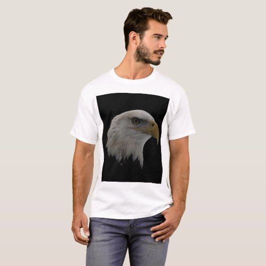 Amerikaanse Bald Eagle T-shirt (Voorkant volledig)