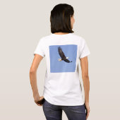Amerikaanse Bald Eagle T-shirt (Achterkant volledig)