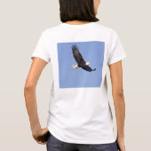 Amerikaanse Bald Eagle T-shirt (Achterkant)