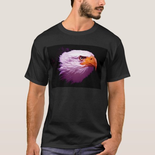 Amerikaanse Bald Eagle T-shirt (Voorkant)