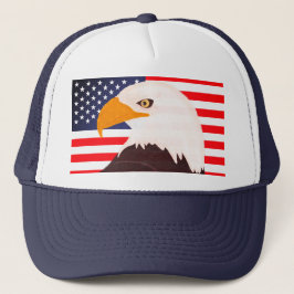 Amerikaanse Bald Eagle Trucker Pet