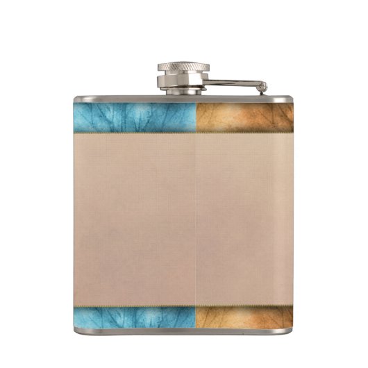 Amerikaanse Bald Eagle Vinyl Wrapped Flask Heupfles (Achterkant)