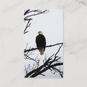 Amerikaanse Bald Eagle Visitekaartje (Achterkant)