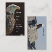 Amerikaanse Bald Eagle Visitekaartje (Voorkant / Achterkant)