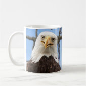 Amerikaanse Bald Eagle Wildlife Funny Koffiemok (Links)