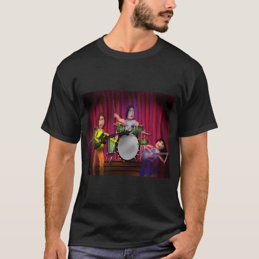 Amerikaanse band t-shirt (Voorkant)