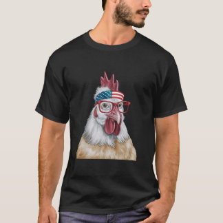 Amerikaanse bandana funny Boerderij T-shirt