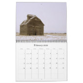 Amerikaanse Barns Kalender (Feb 2026)