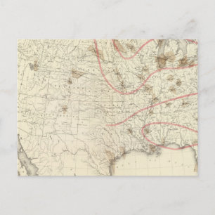 Amerikaanse barometer briefkaart